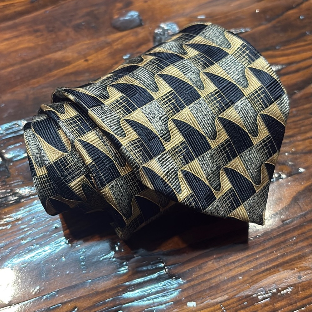 Von Furstenberg Neck‎ Tie Silk Geometric